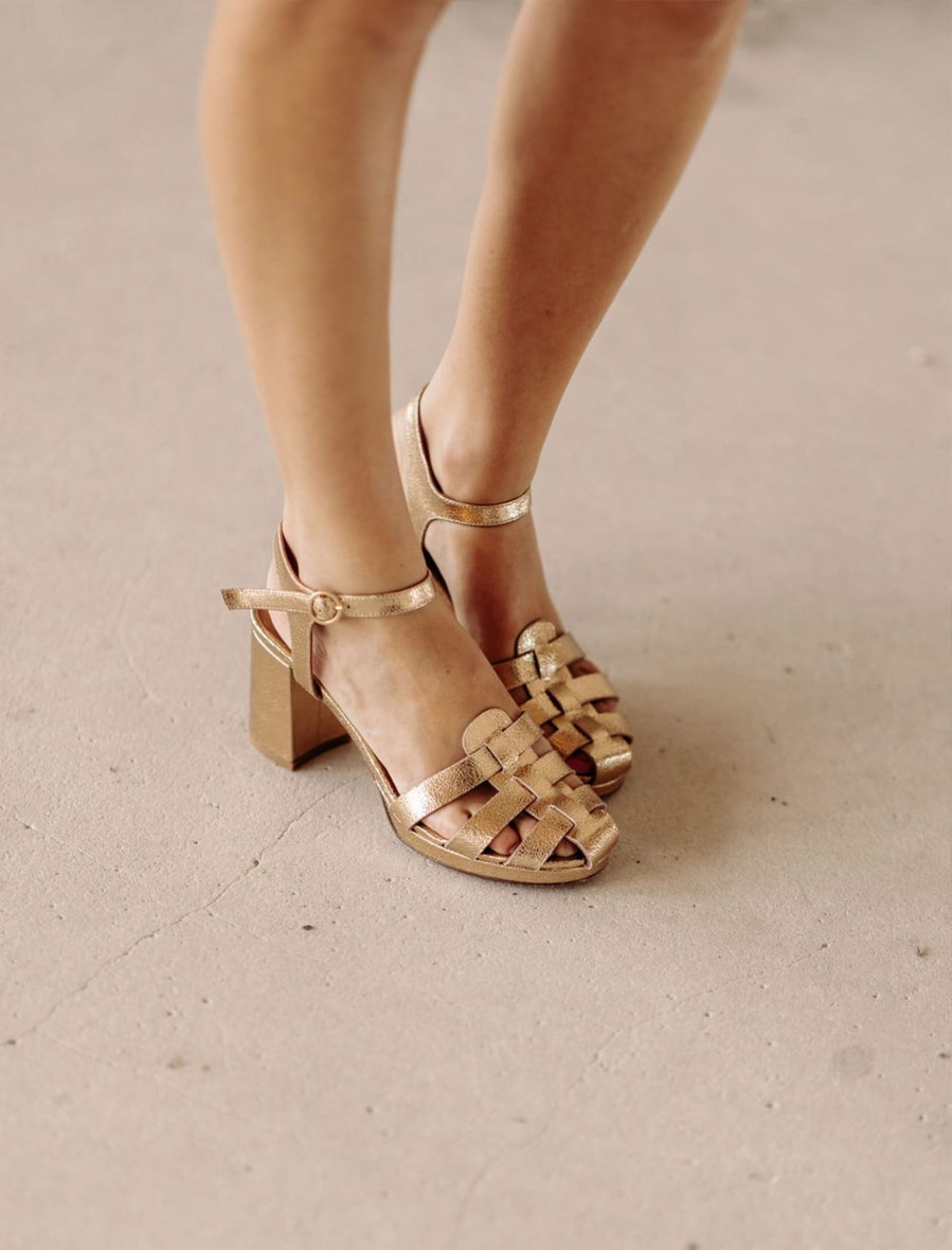 Femme Pied de Biche Sandales A Talons | Celia Dore